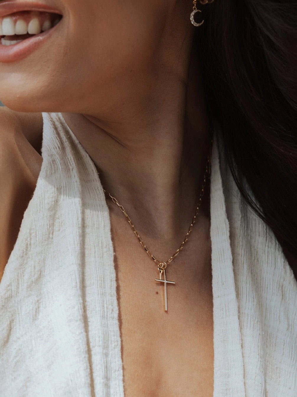 Cross & Faith Key Necklace