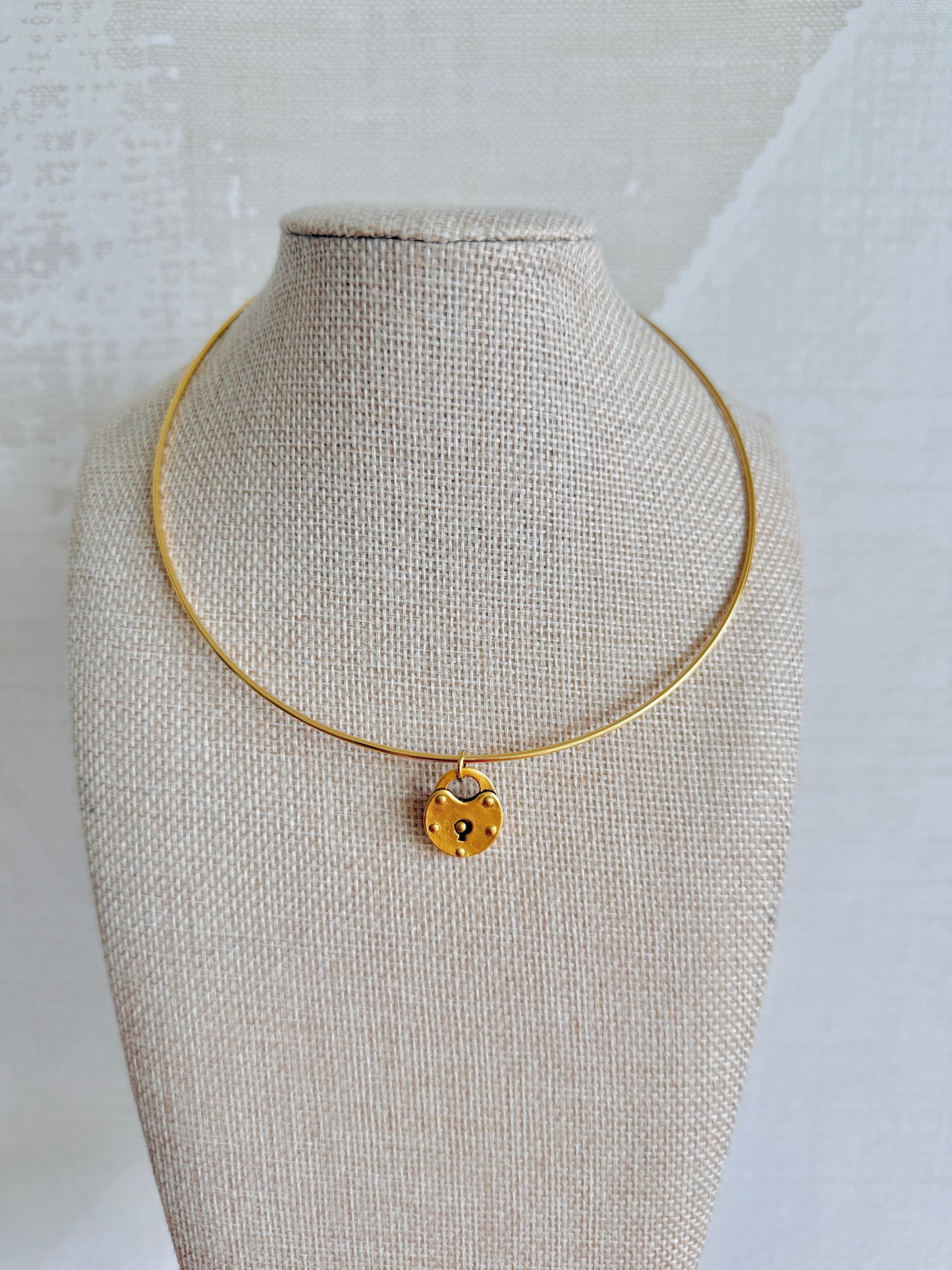 Mini Locket Collar Necklace