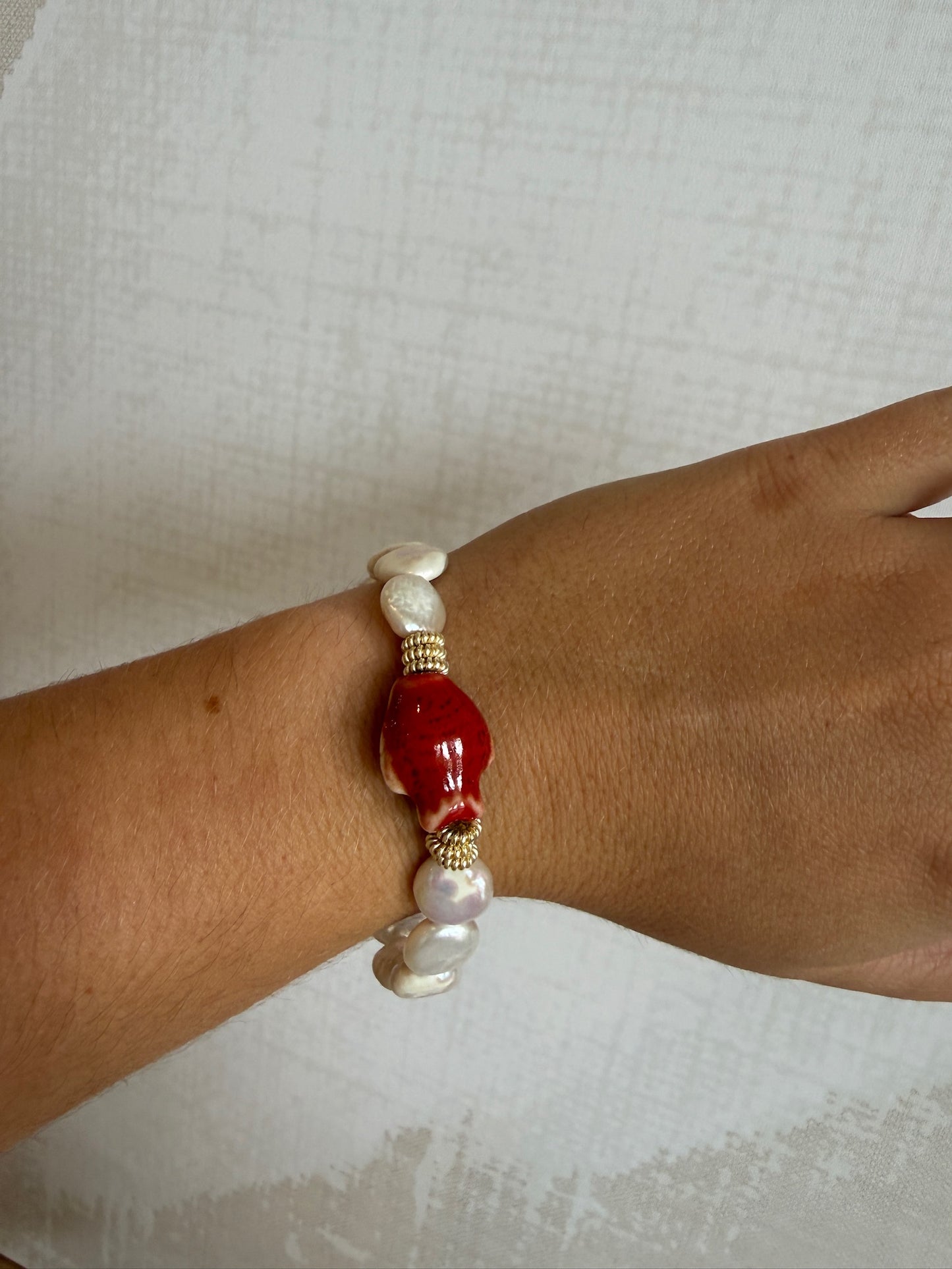 Red Fish Bracelet