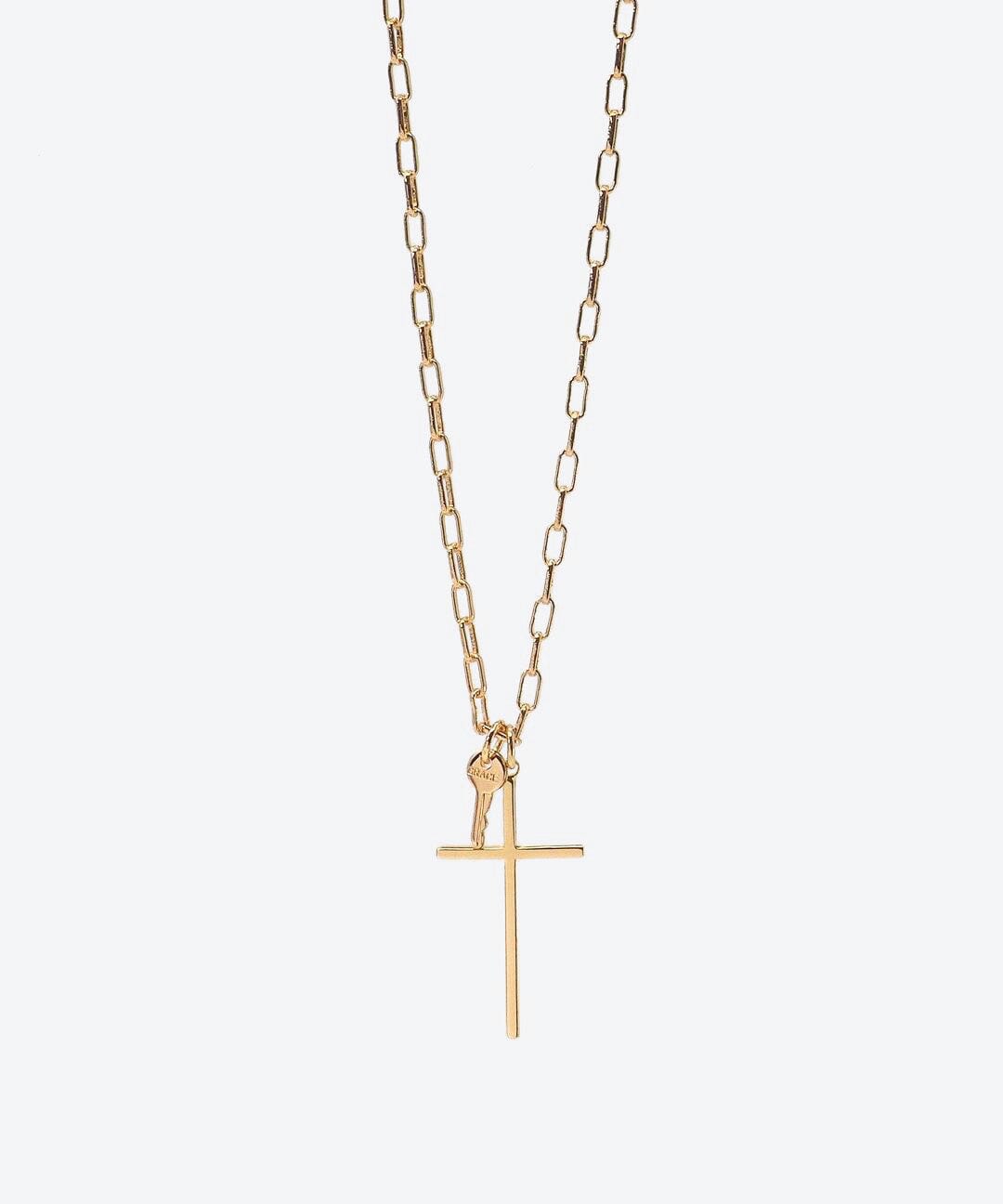 Cross & Grace Key Necklace