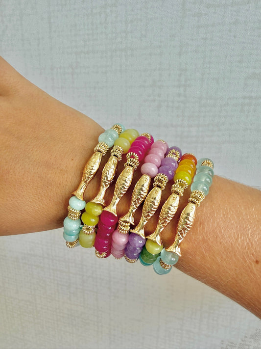 Rainbow Fish Bracelet