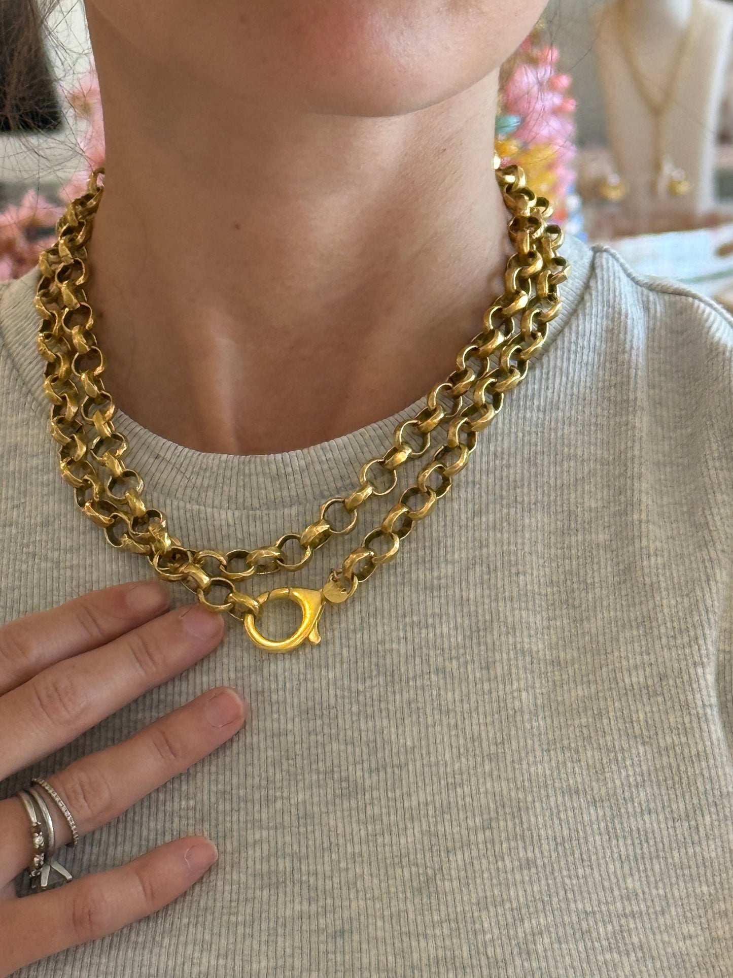 Rolo Wrap Necklace