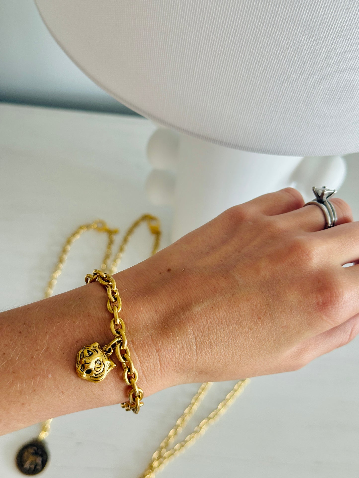 Tiger Head Bracelet