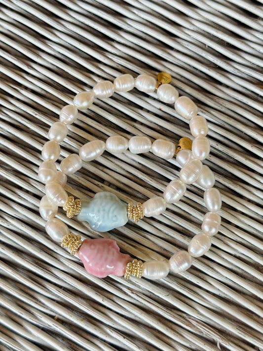Ceramic Fish Bracelet