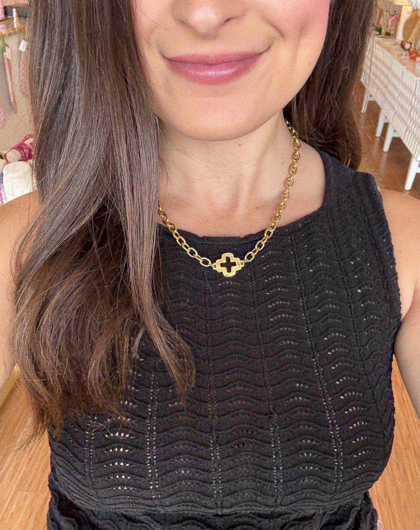 Heidi Cross Necklace