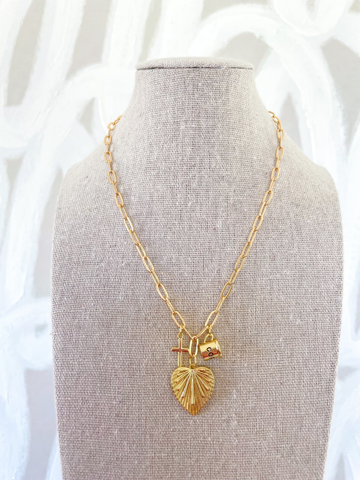 Jesus & Coffee Necklace