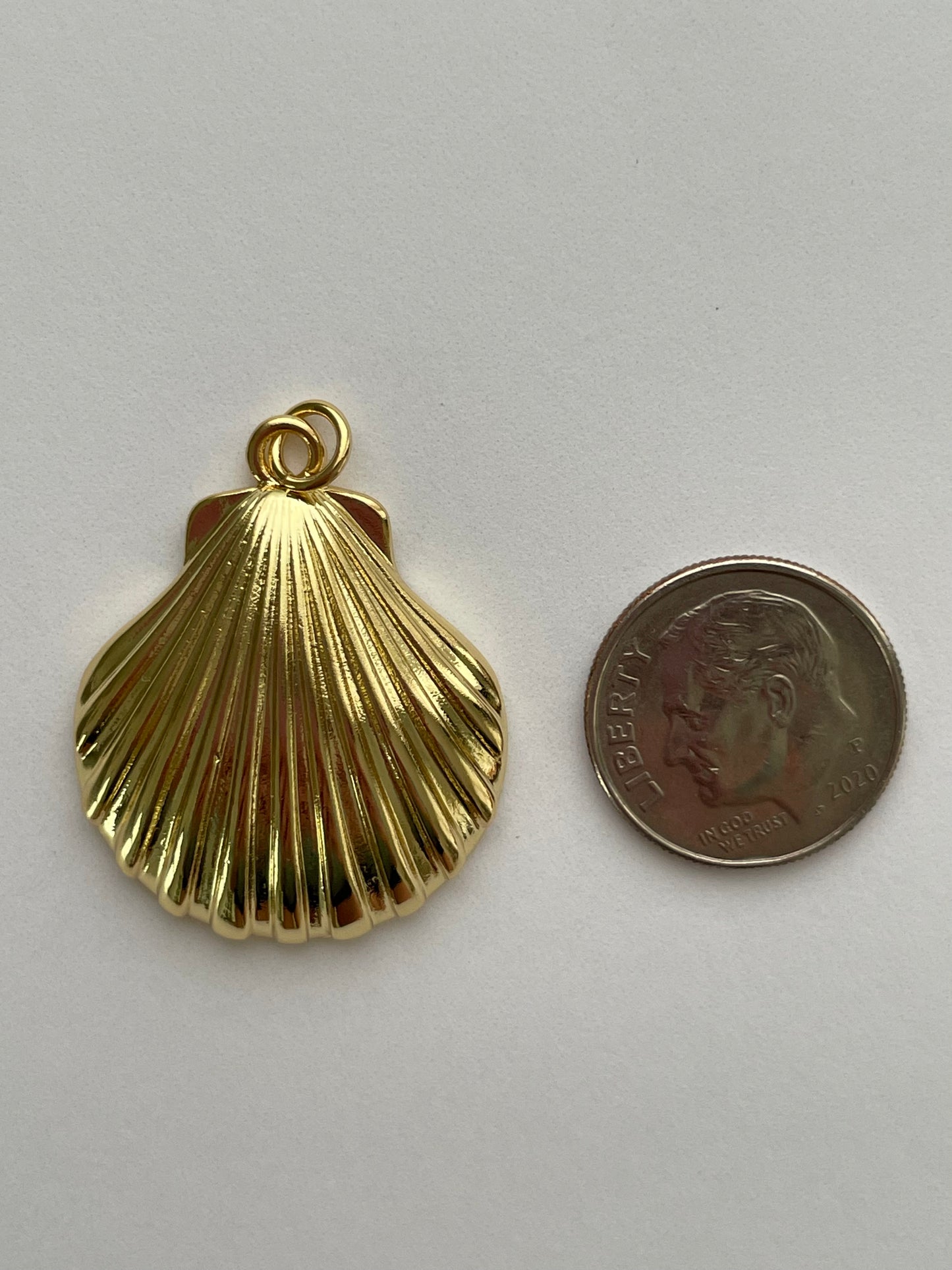 Large Seashell Charm