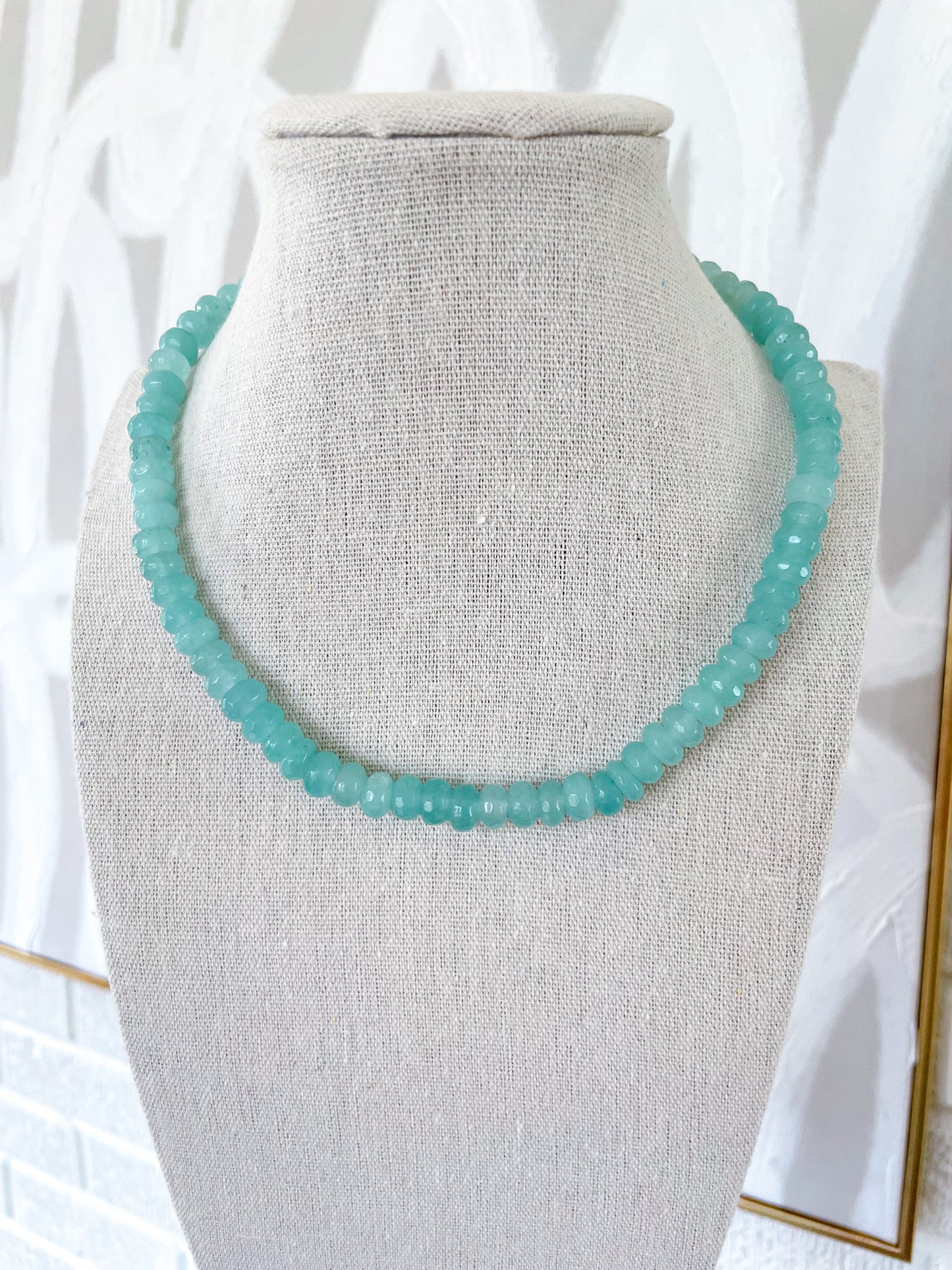 Caryn Lawn- Seafoam Necklace
