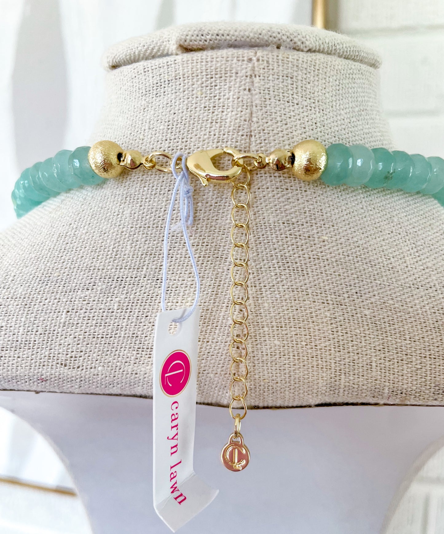 Caryn Lawn- Seafoam Necklace