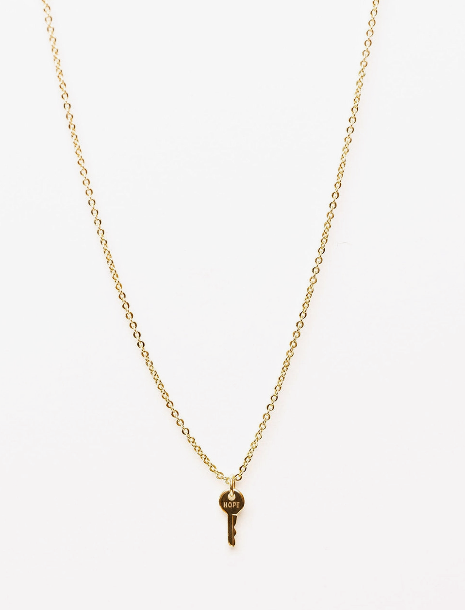 Hope Mini Key Necklace