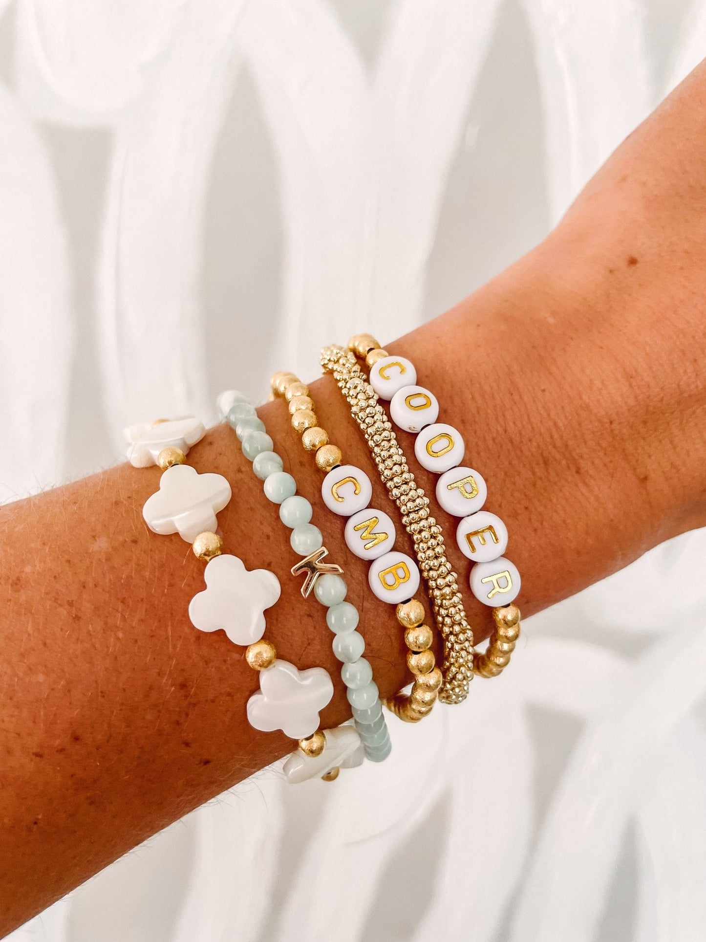 Adger Bracelet - Cola Stacks -