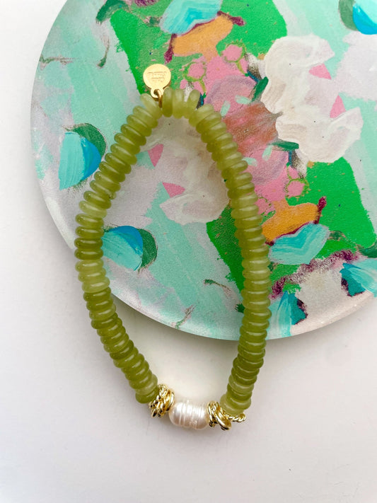 Aiden Bracelet - Cola Stacks -