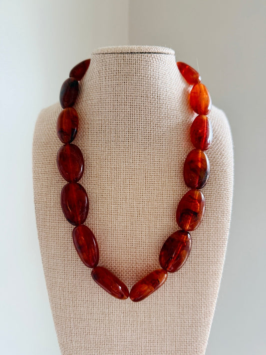 Arbor Necklace - Cola Stacks -