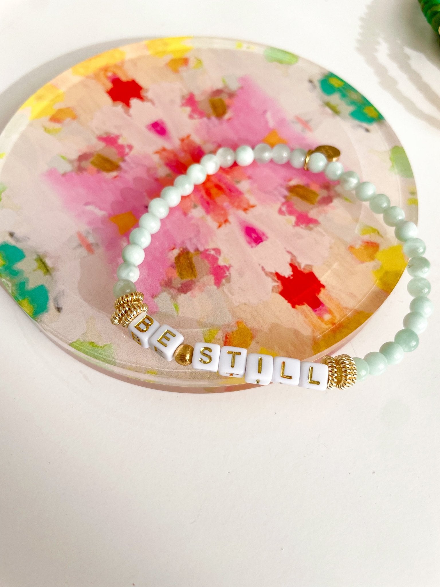Be Still Bracelet - Cola Stacks -
