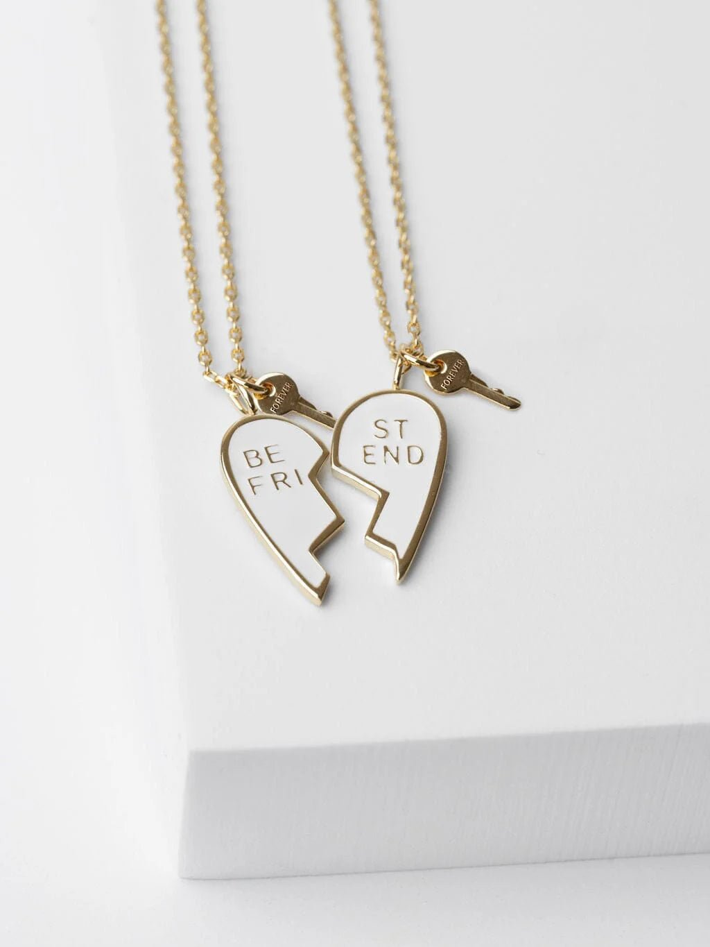 Best Friend Necklace Set - Cola Stacks -