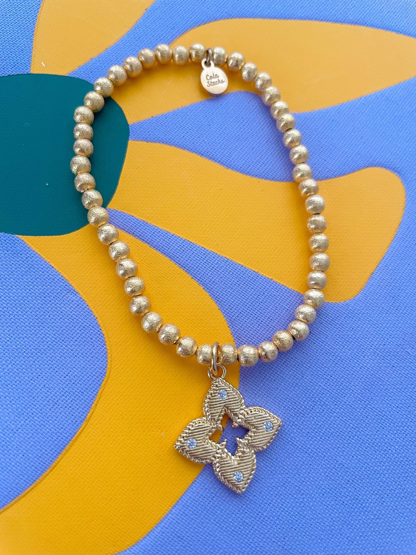 Cammie Bracelet - Cola Stacks -