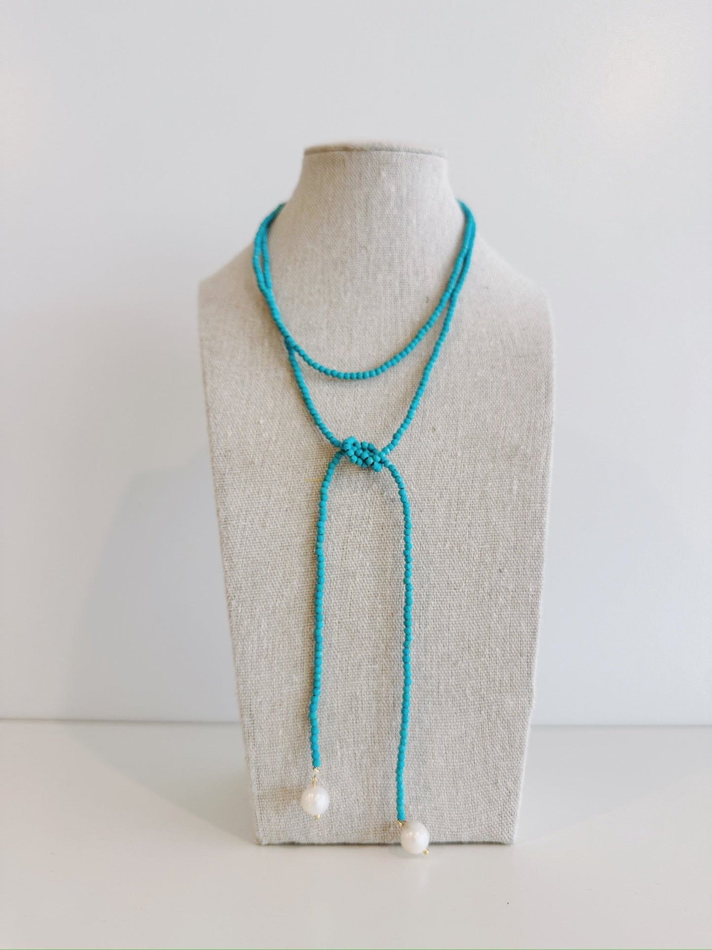Candlefish Necklace - Cola Stacks -