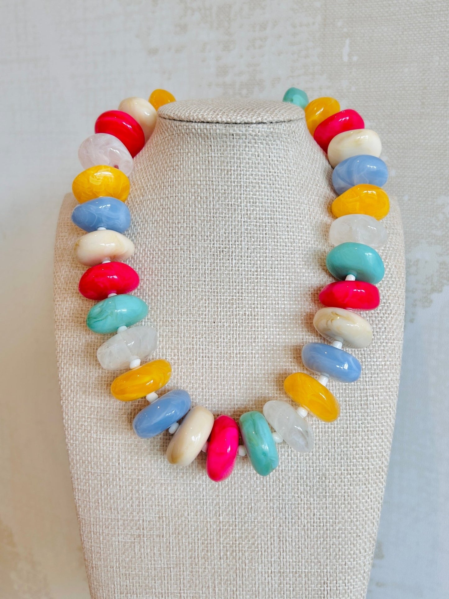 Caribbean Necklace - Cola Stacks -