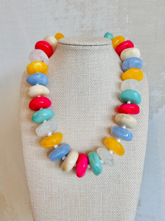 Caribbean Necklace - Cola Stacks -