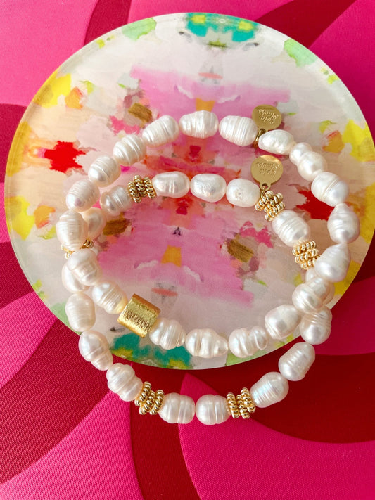 Carmel by the Sea Bracelet - Cola Stacks -