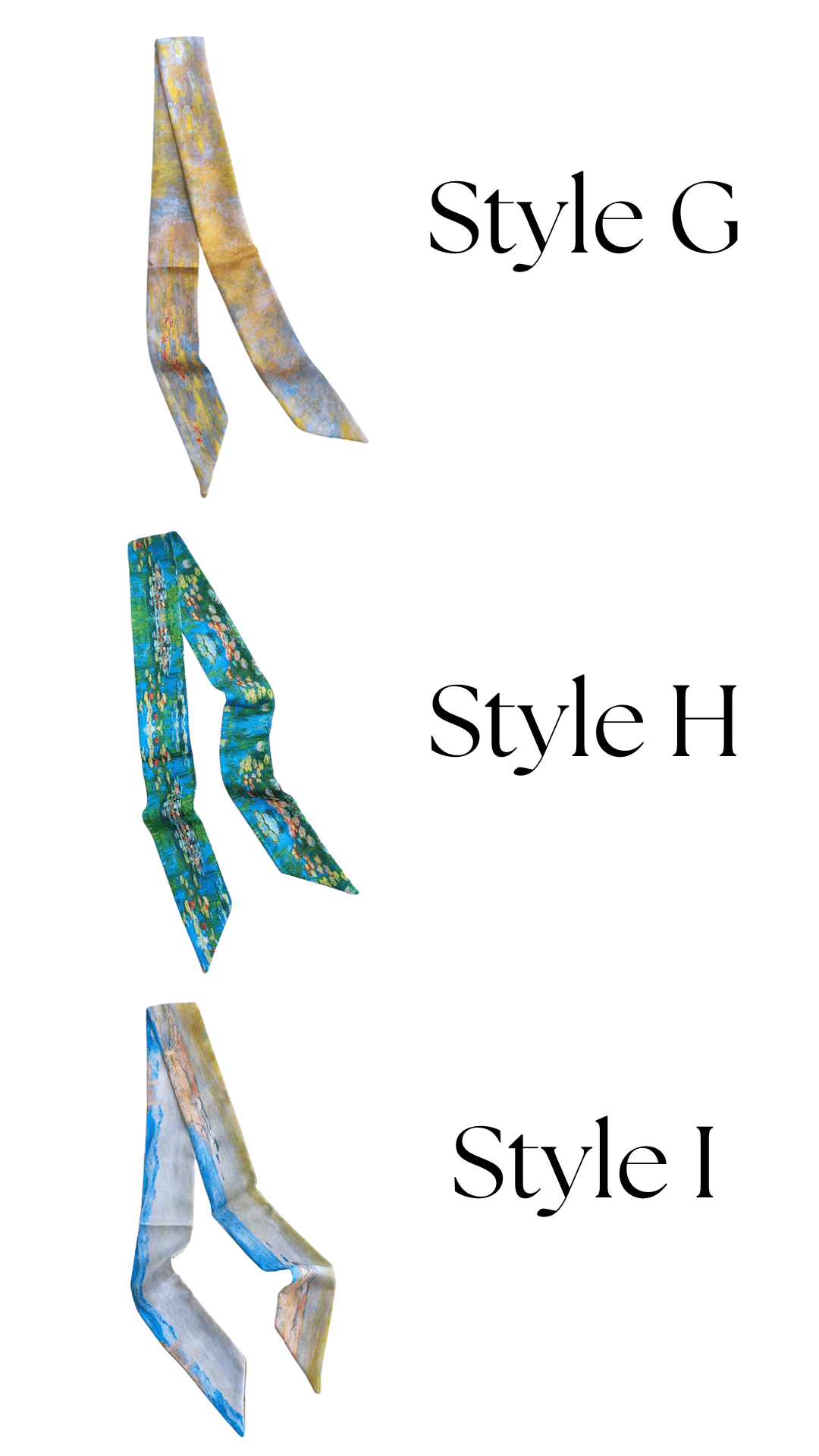 Choose Your Scarf - Cola Stacks -