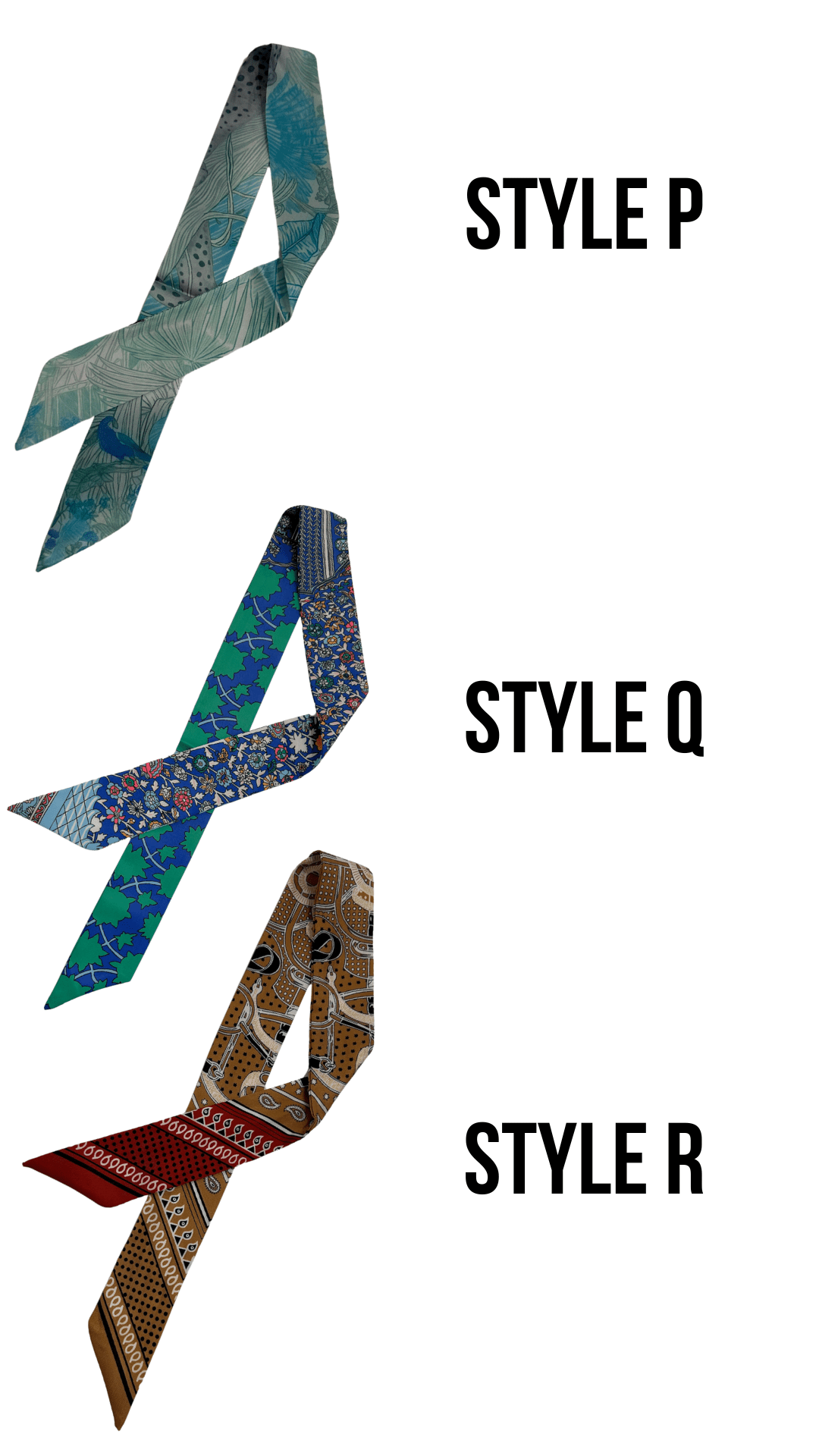 Choose Your Scarf - Cola Stacks -