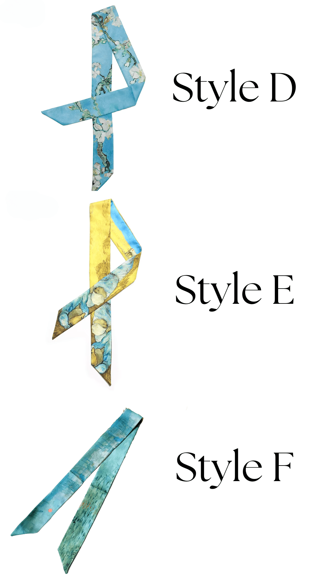 Choose Your Scarf - Cola Stacks -