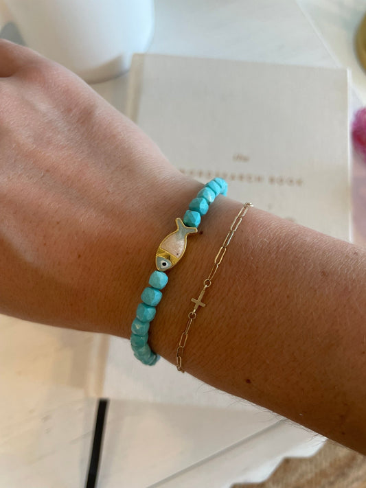 Craig Bracelet - Cola Stacks -