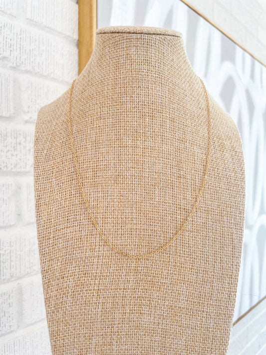 Dainty Gold Chain - Cola Stacks -