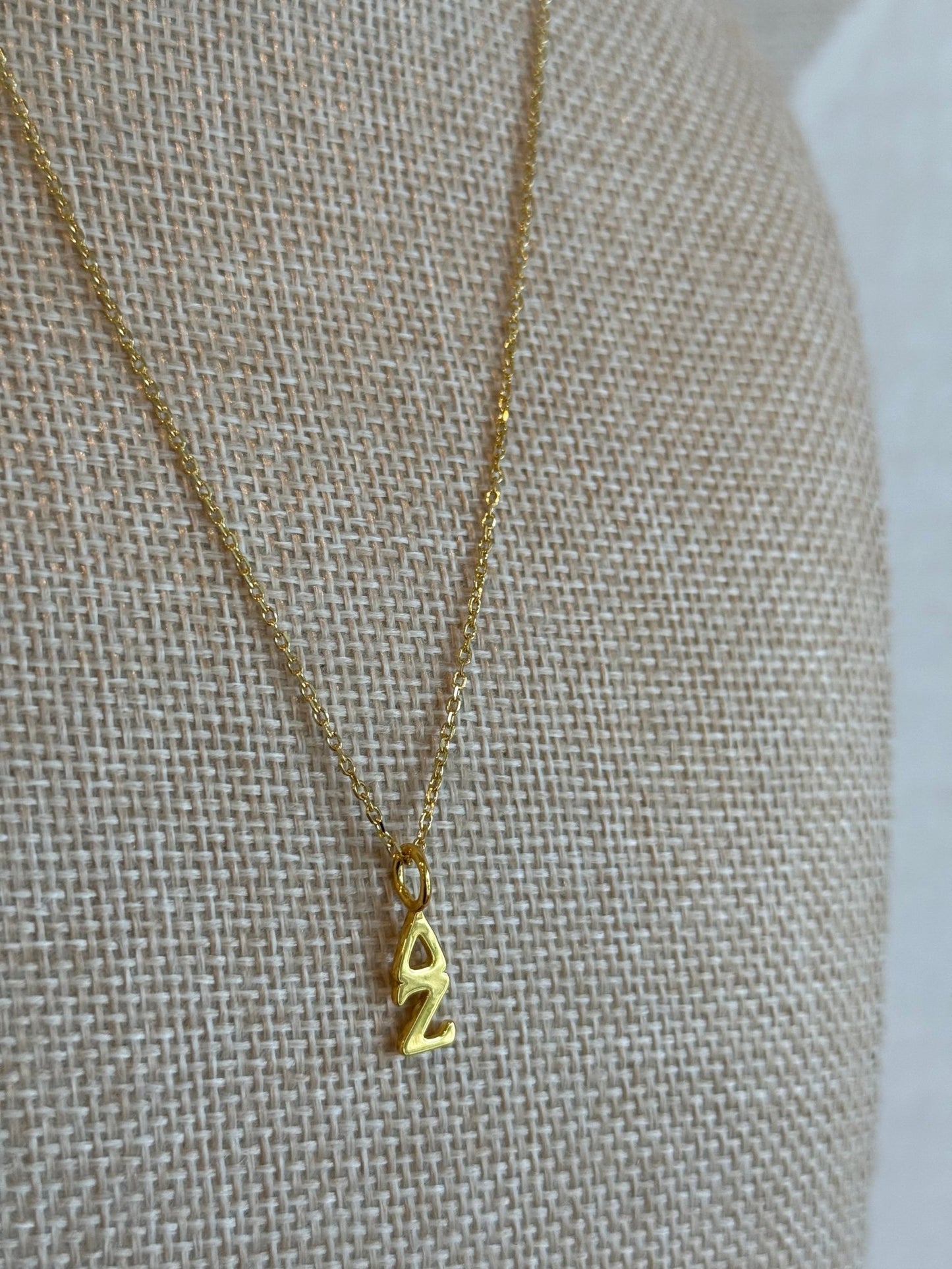 Dainty Sorority Necklace - Cola Stacks -