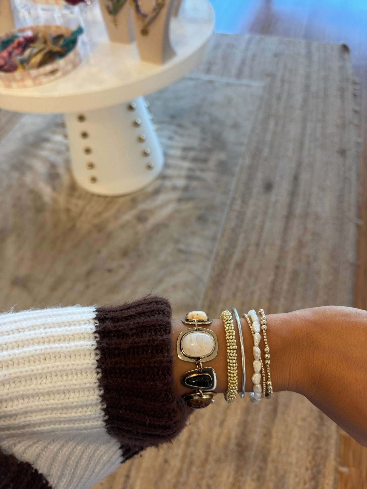 Dallas Bracelet - Cola Stacks -