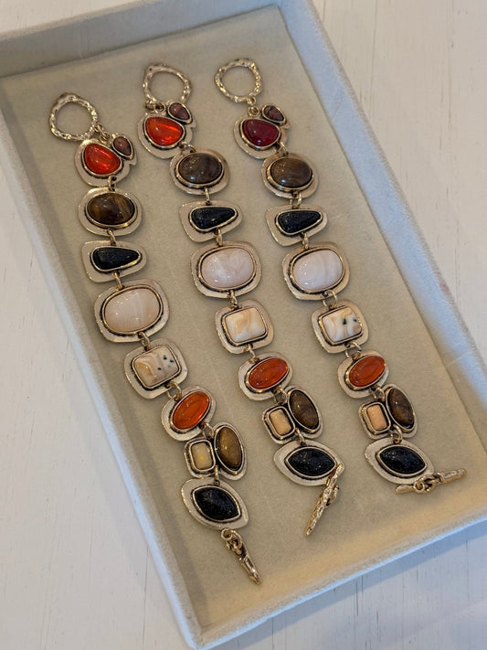 Dallas Bracelet - Cola Stacks -