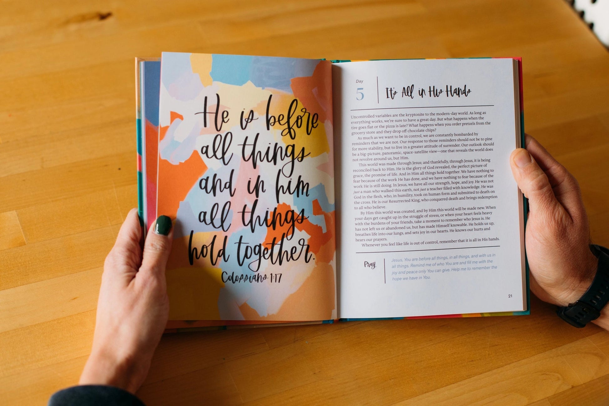 Devotional Book - Cola Stacks -