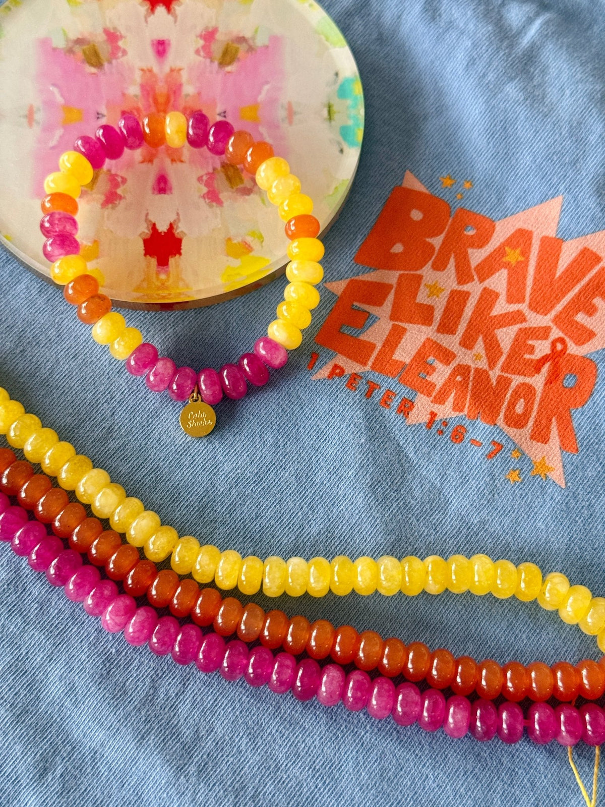 Eleanor Give Back Bracelet - Cola Stacks -