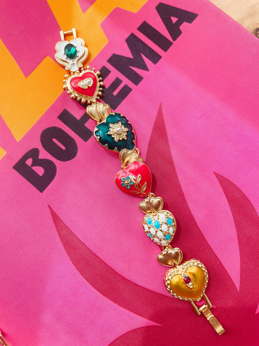 For the Love Bracelet - Cola Stacks -