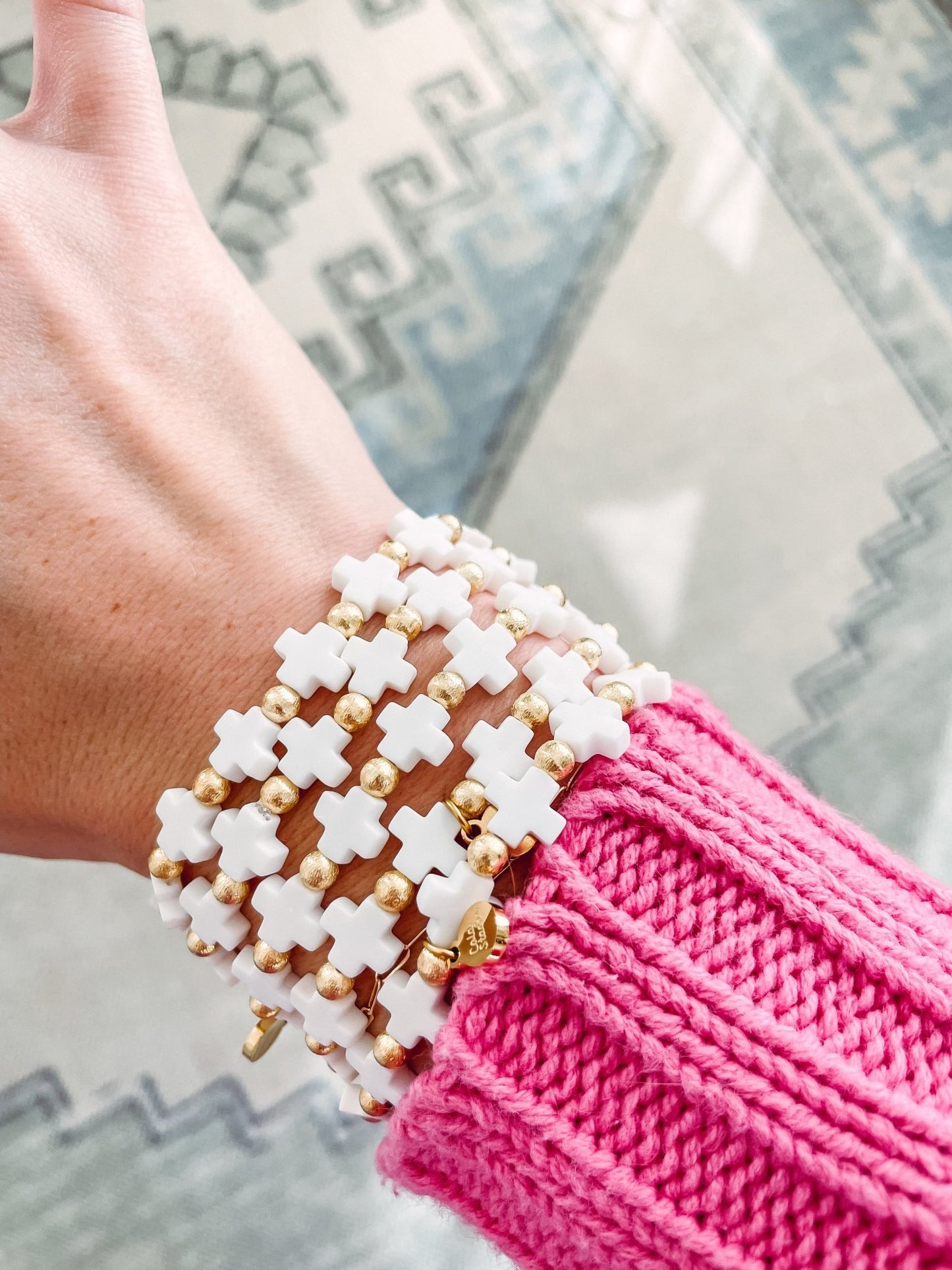 Forever Bracelet - Cola Stacks -