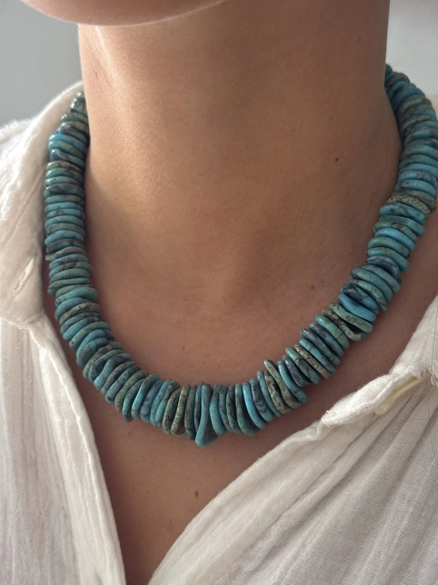 Gill Disc Necklace - Cola Stacks -