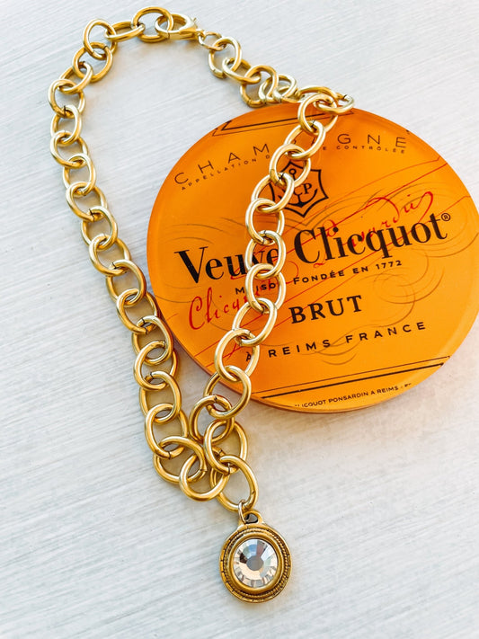 Gisele Necklace - Cola Stacks -