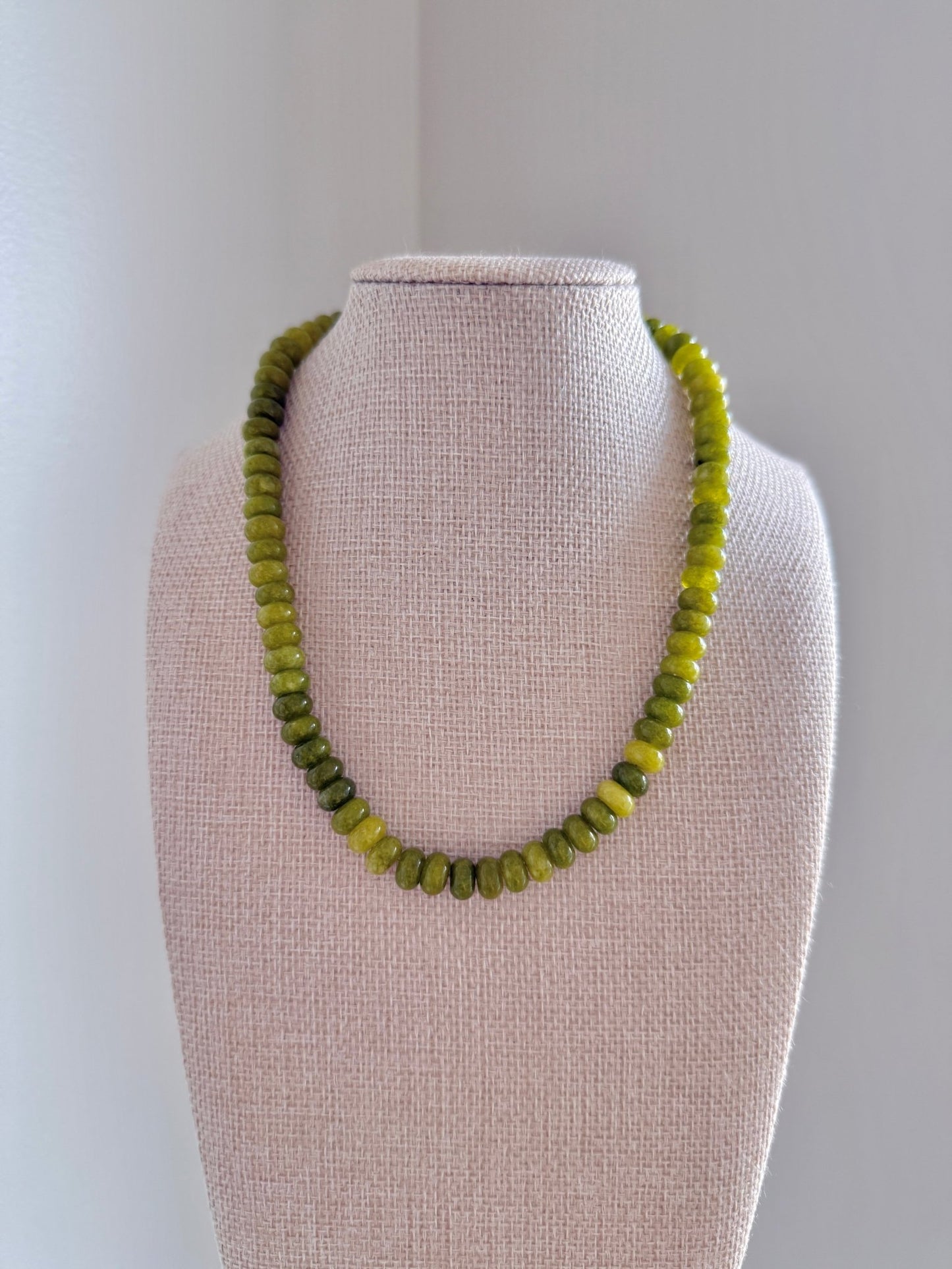 Green Apple Necklace - Cola Stacks -