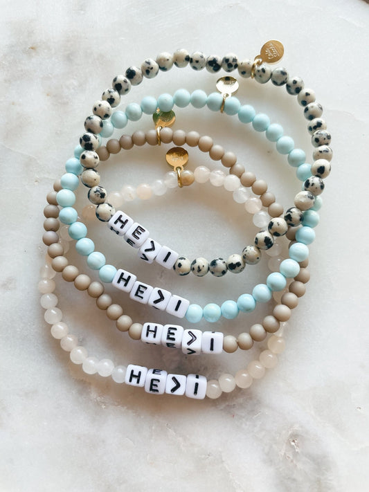 HE>I Bracelet - Cola Stacks -