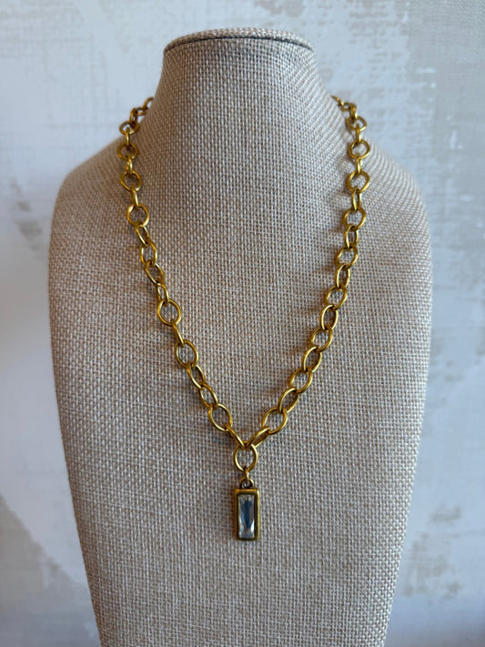 Holly Necklace - Cola Stacks -