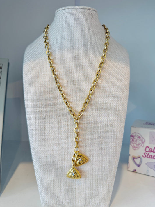 Honey Bee Necklace - Cola Stacks -