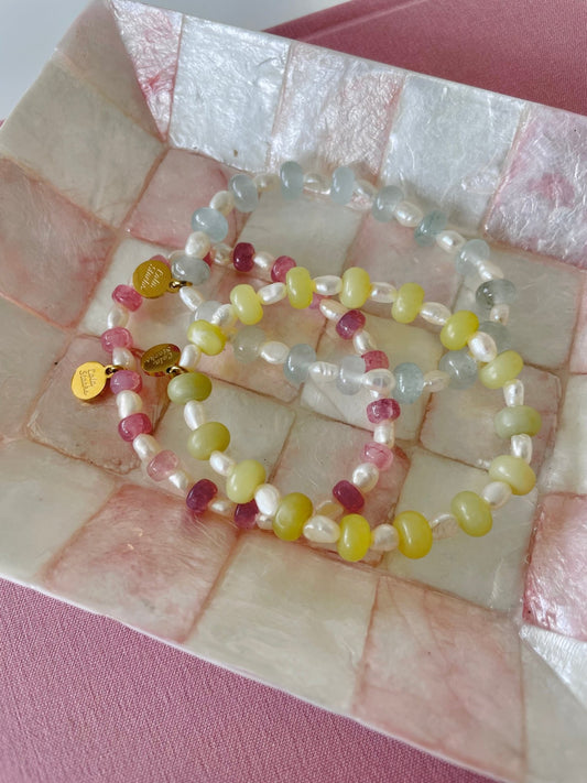 Joyful Reminder Bracelet - Cola Stacks -