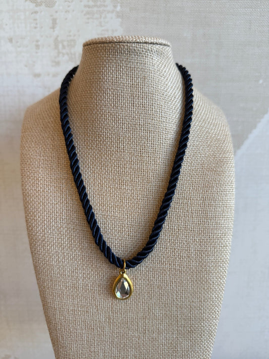 Leah Necklace - Cola Stacks -