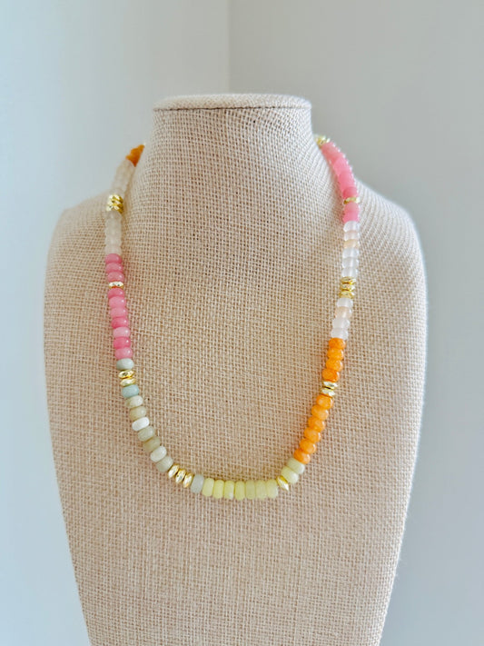 Lollie Necklace - Cola Stacks -