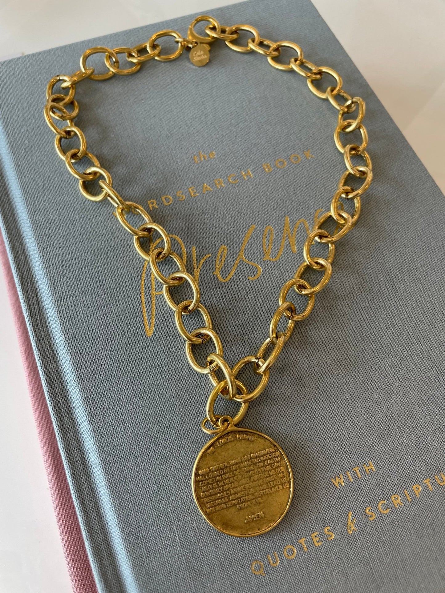Lord's Prayer Necklace - Cola Stacks -