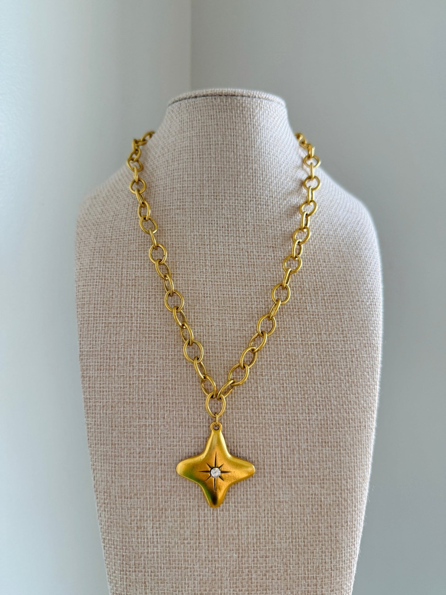 Mardi Necklace - Cola Stacks -