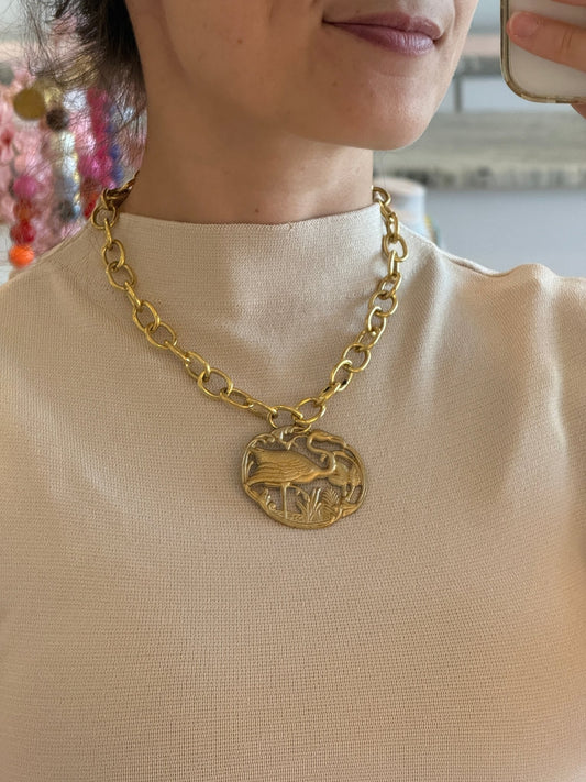 Marsh Necklace - Cola Stacks -