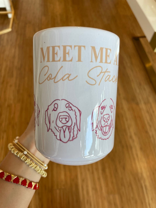 Meet Me at Cola Stacks Coffee Mug - Cola Stacks -