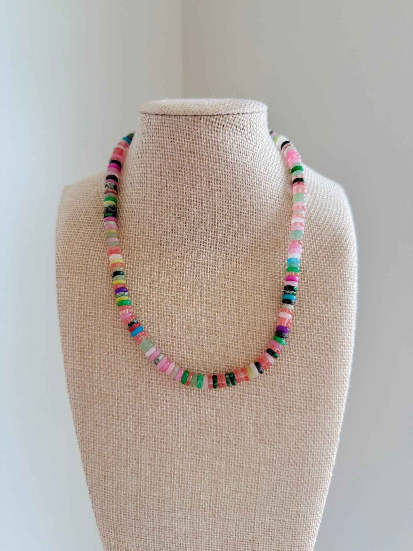 Miley Necklace - Cola Stacks -